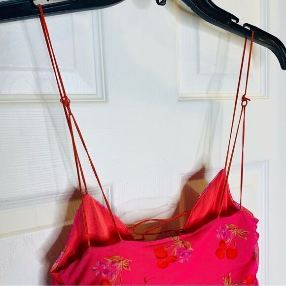 UO Bright Side Lace-Up Mini Dress Size Small - Picture 14 of 16